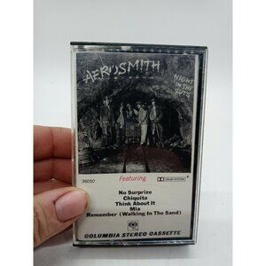 AEROSMITH NIGHT IN THE RUTS  CASSETTE TAPE